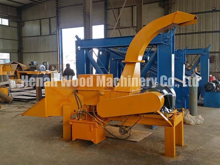 wood crusher with motor