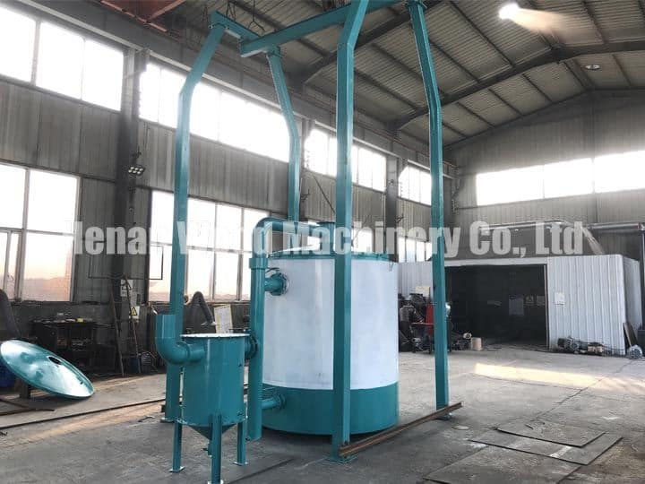 airflow wood charcoal machine